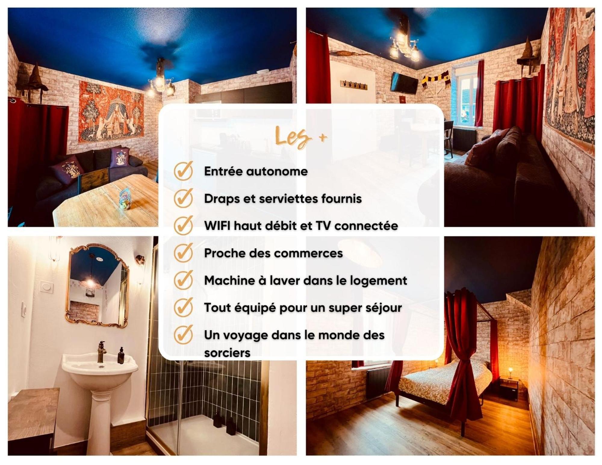 Le Logis Des Sorciers - Homy Appartement Montluçon
